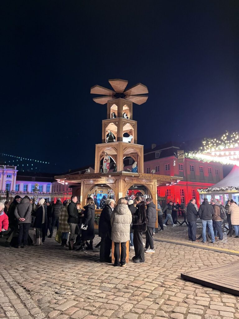 クリスマスマーケットのオブジェ