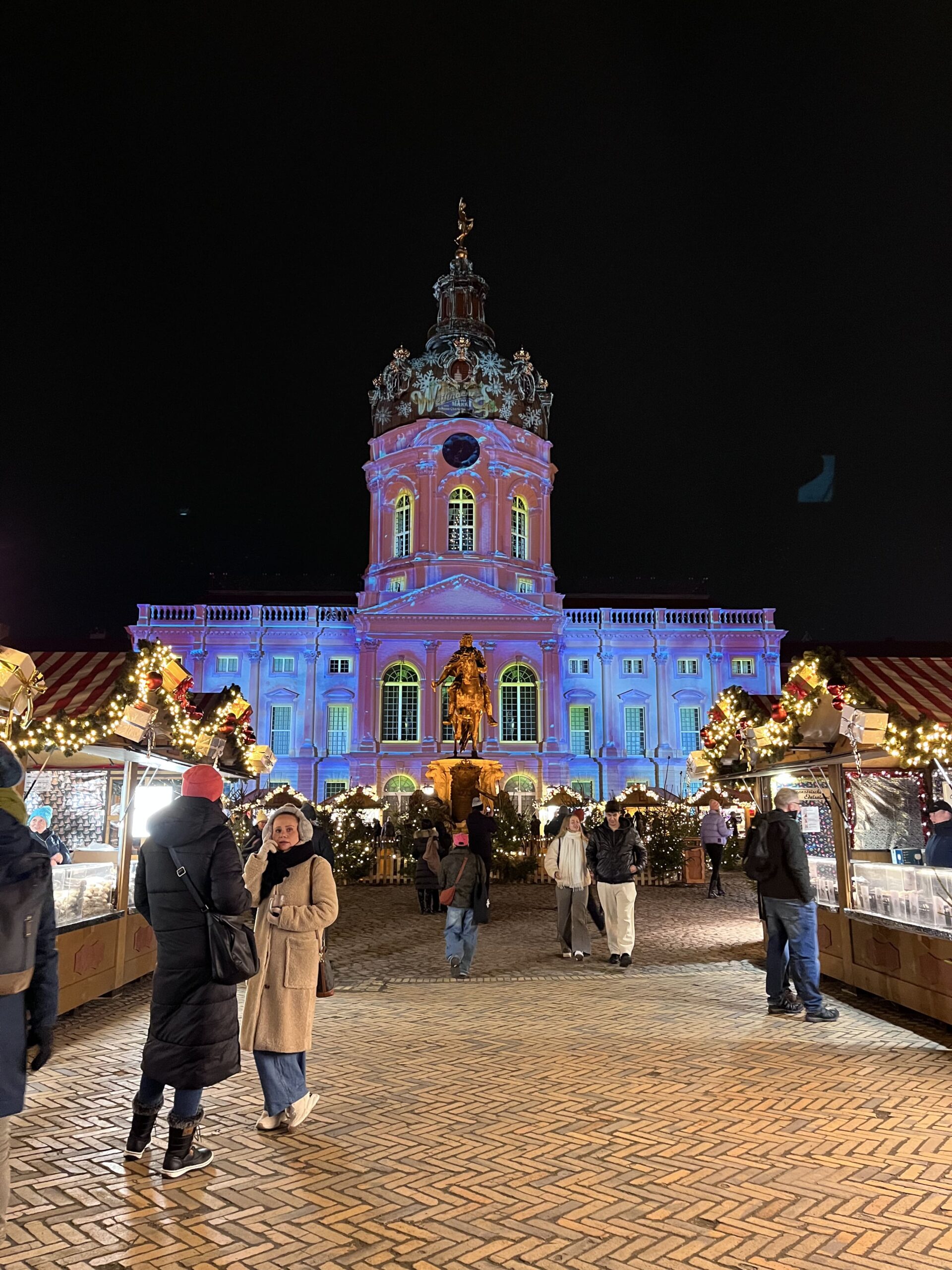 シャルロッテンブルク城のクリスマスマーケット