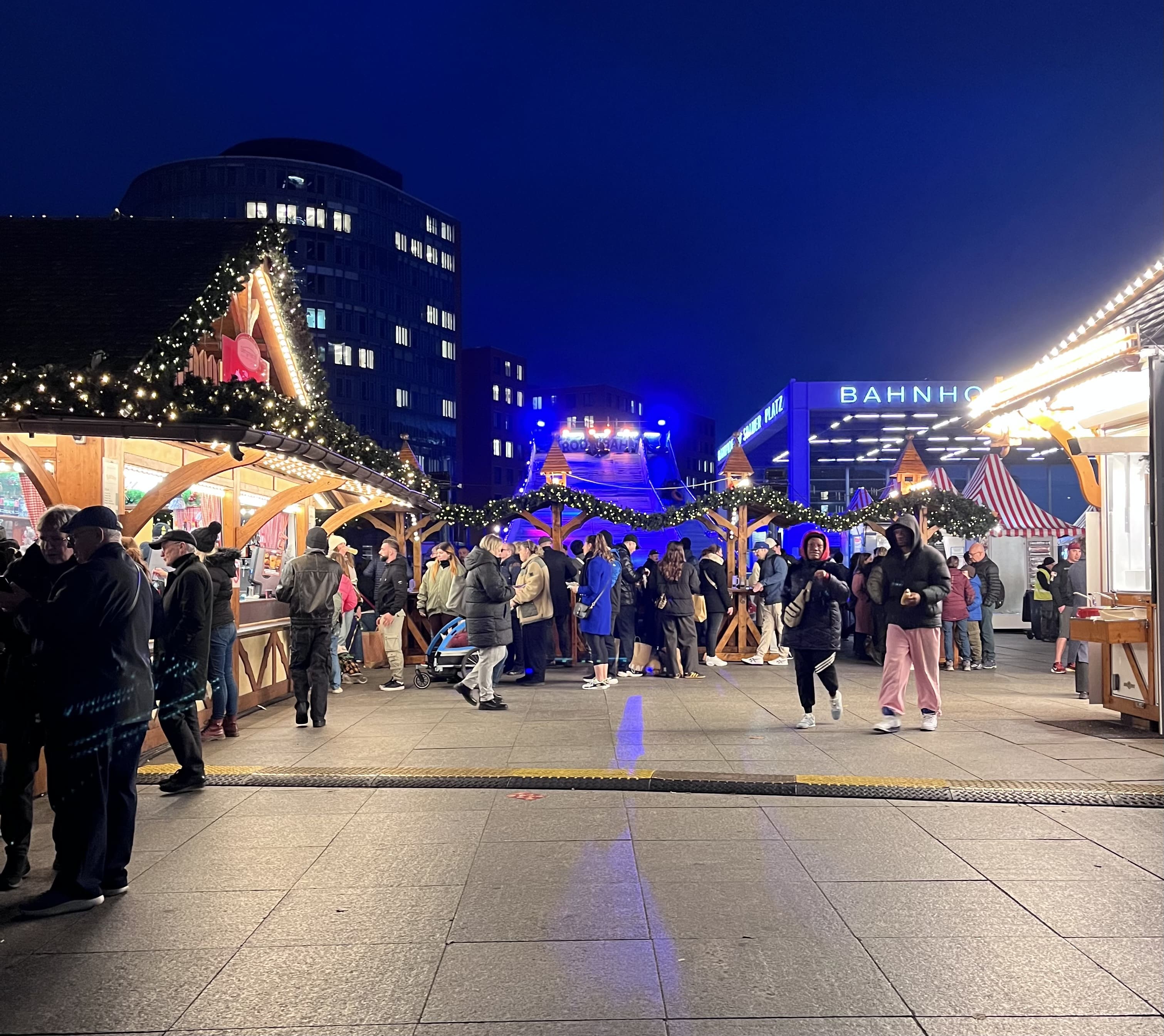 クリスマスマーケットの写真