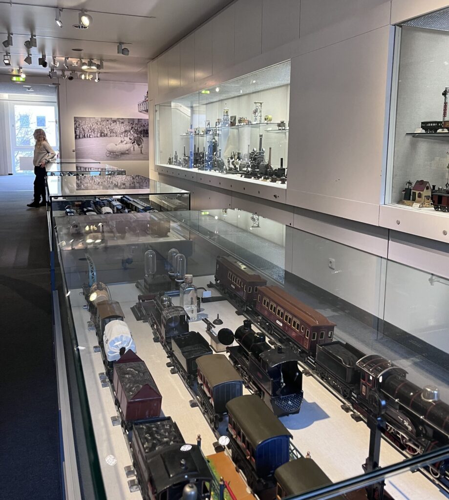 おもちゃ博物館の展示、鉄道模型