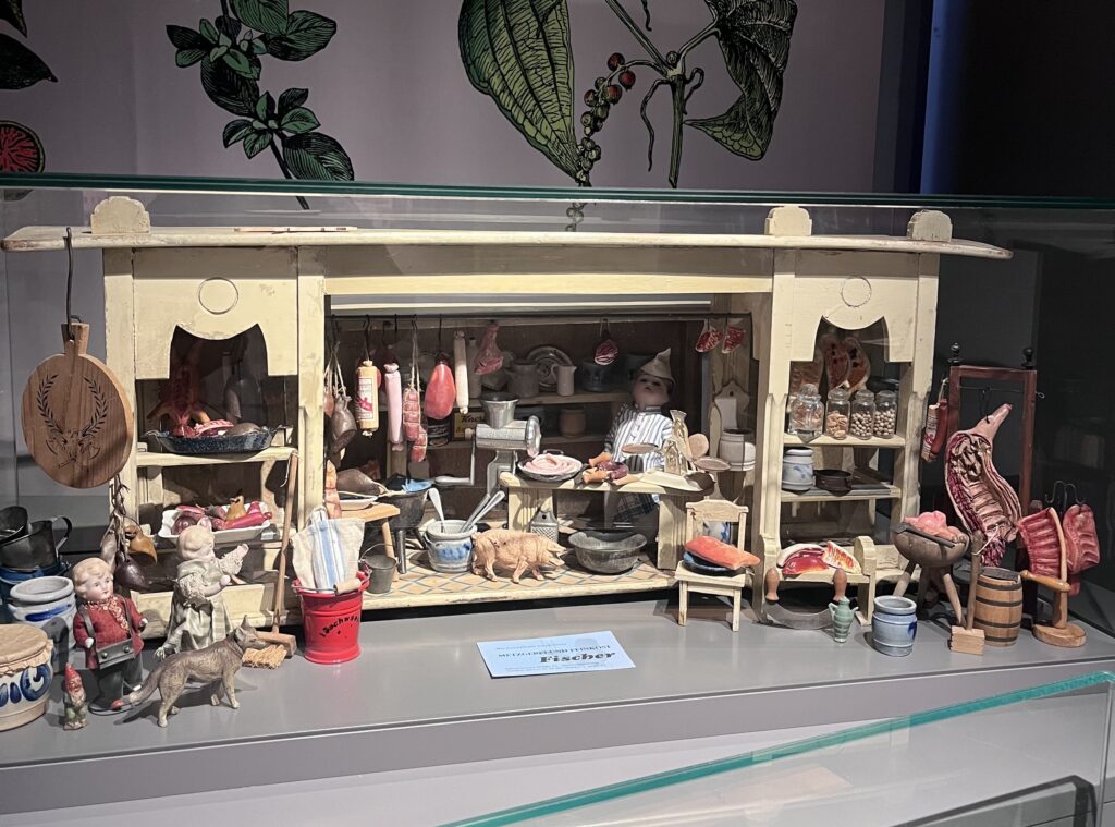 ニュルンベルクソーセージ博物館の展示、ミニチュア