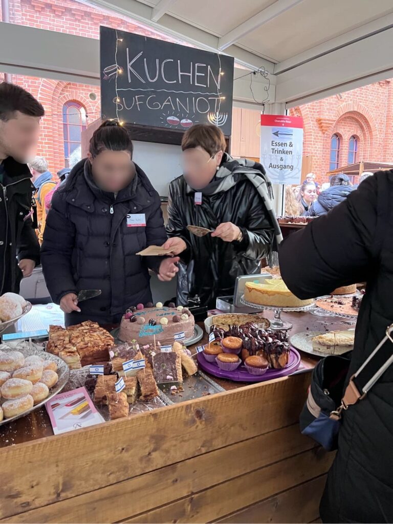 ケーキ売り場の様子