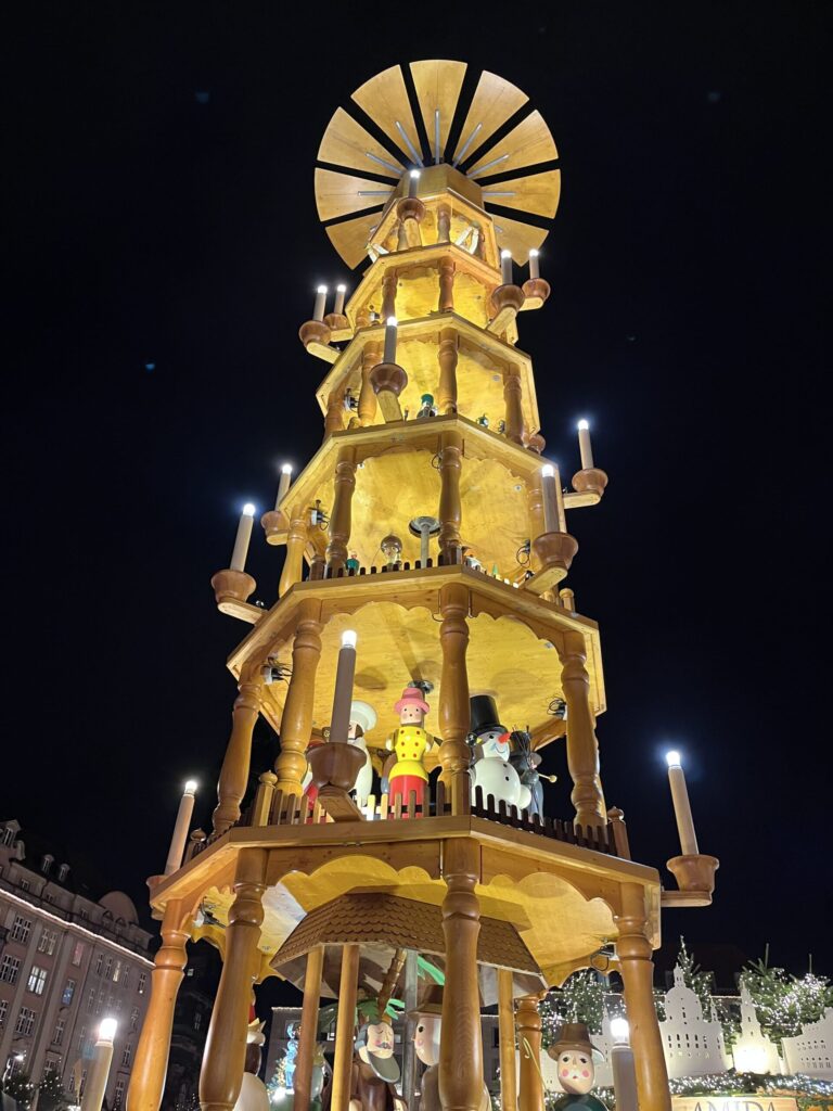 クリスマスマーケットの装飾