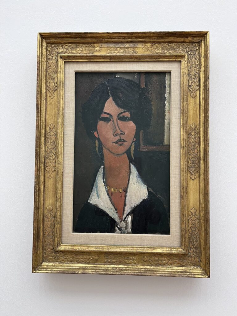 モディリアーニ　"The Algerian Woman"