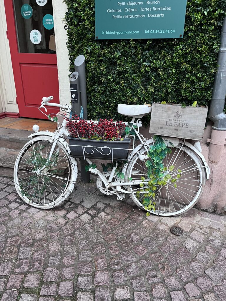 コルマールのお店のおしゃれな装飾