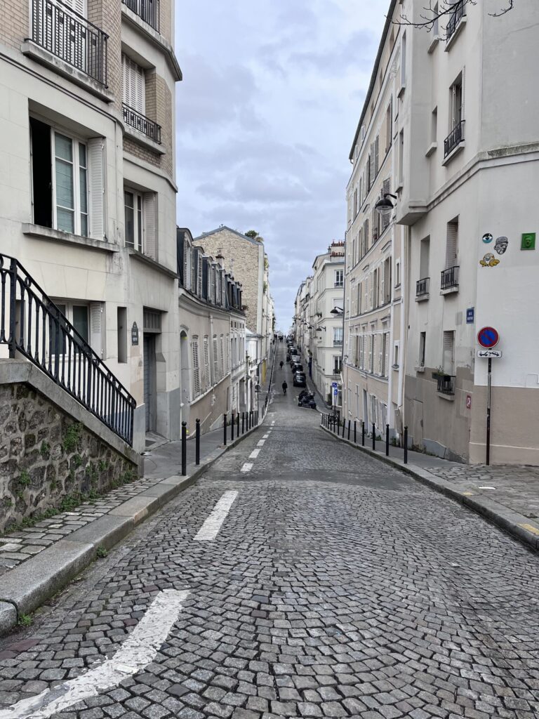 モンマルトルの街並み