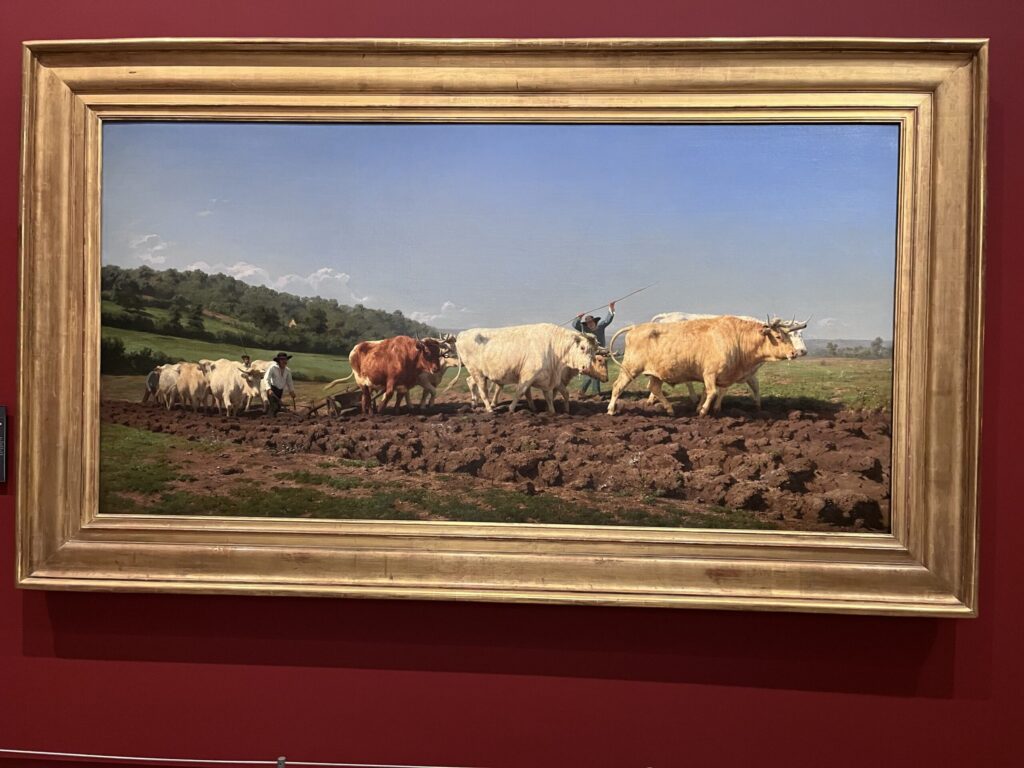 Rosa Bonheur "the First Tilling"
