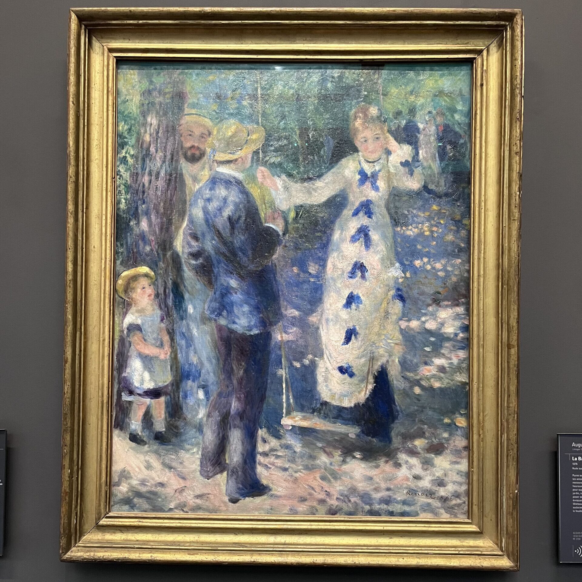 ルノワール 『ぶらんこ』