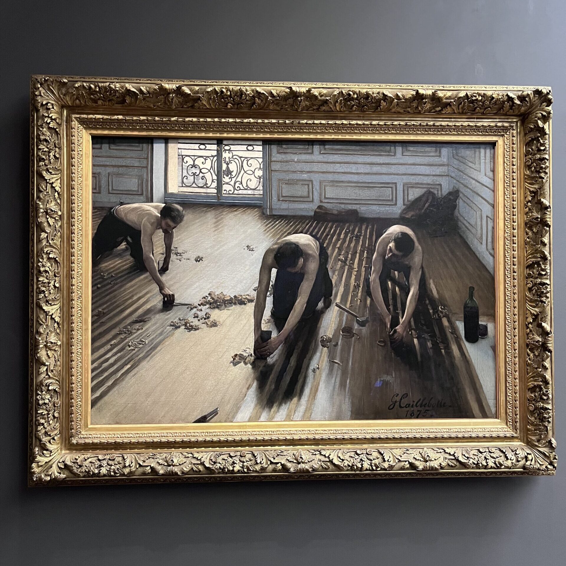 Gustave Caillebotte "The Floor Scrapers"