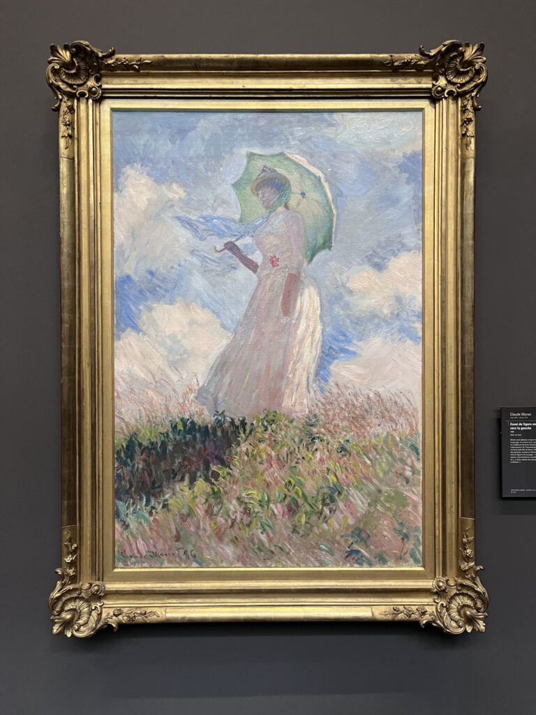 モネ 『日傘をさす女』