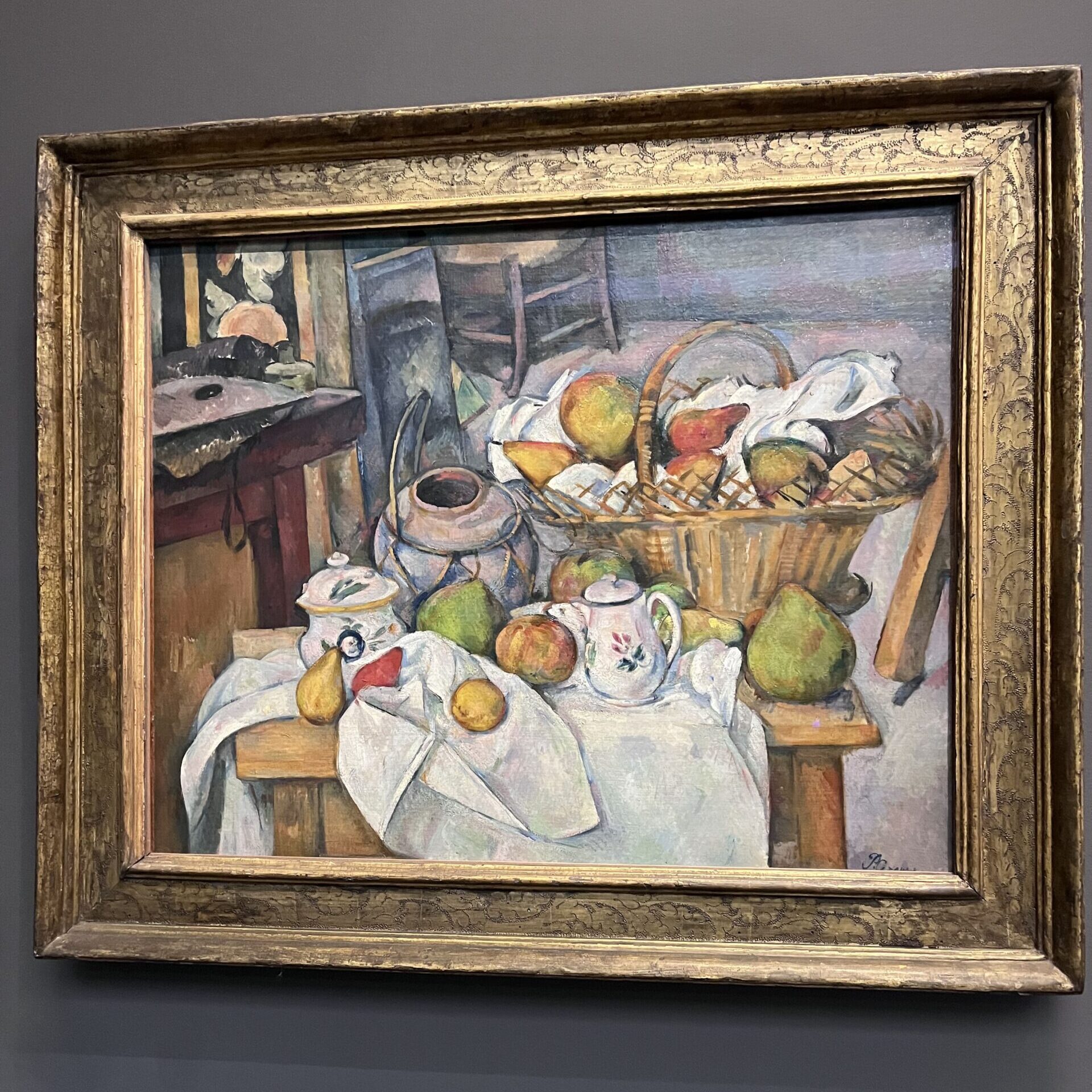 セザンヌ "La Table de cousine"