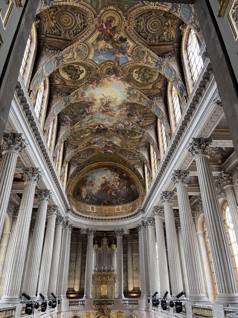 ヴェルサイユ宮殿内の礼拝堂