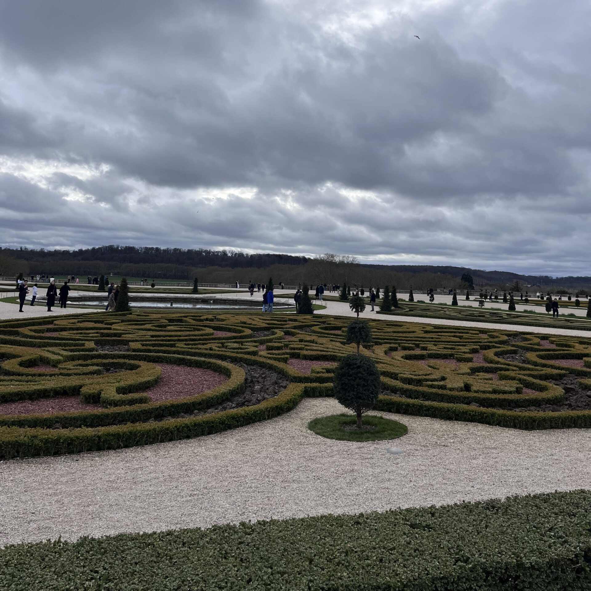 ヴェルサイユ宮殿の庭園