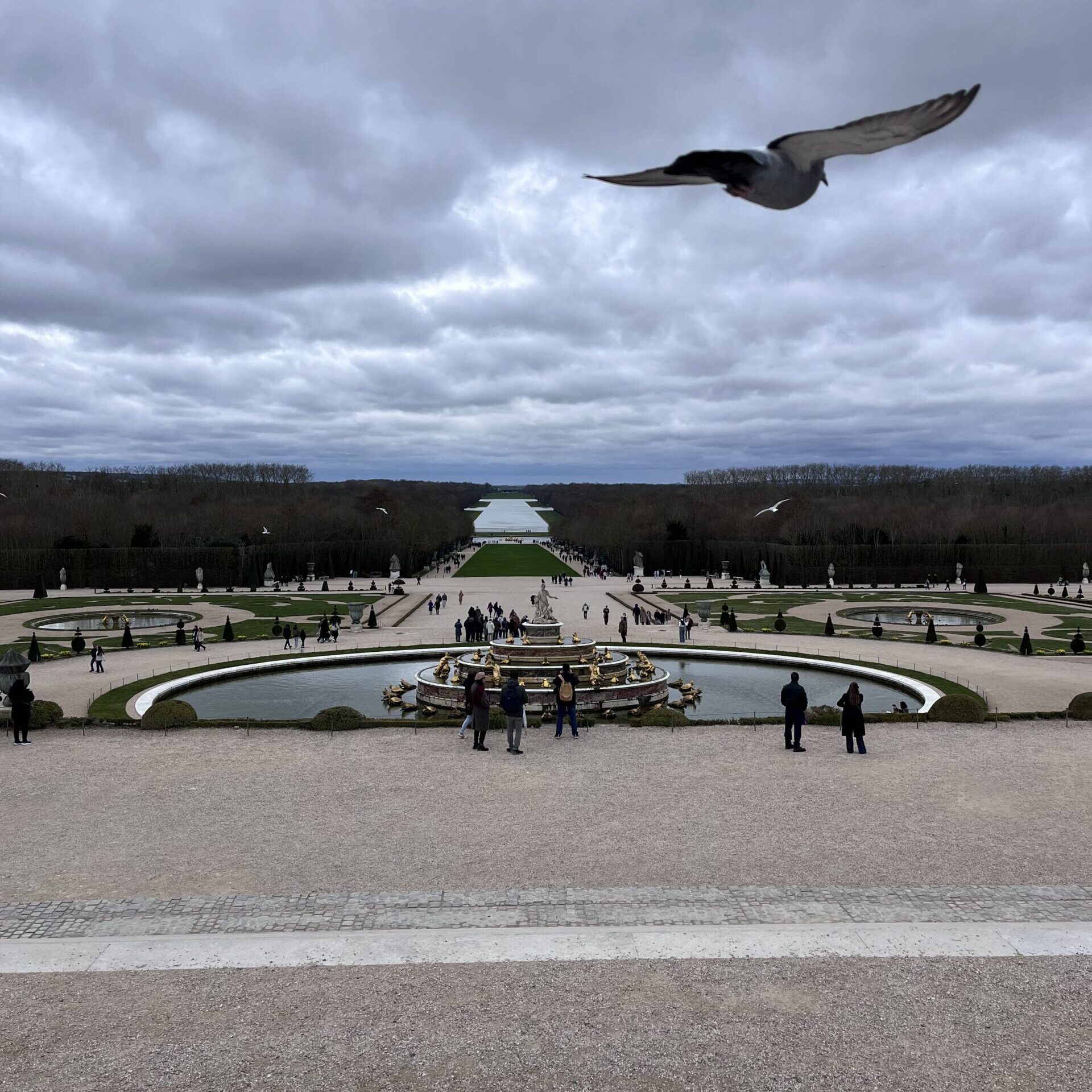 ヴェルサイユ宮殿の庭園