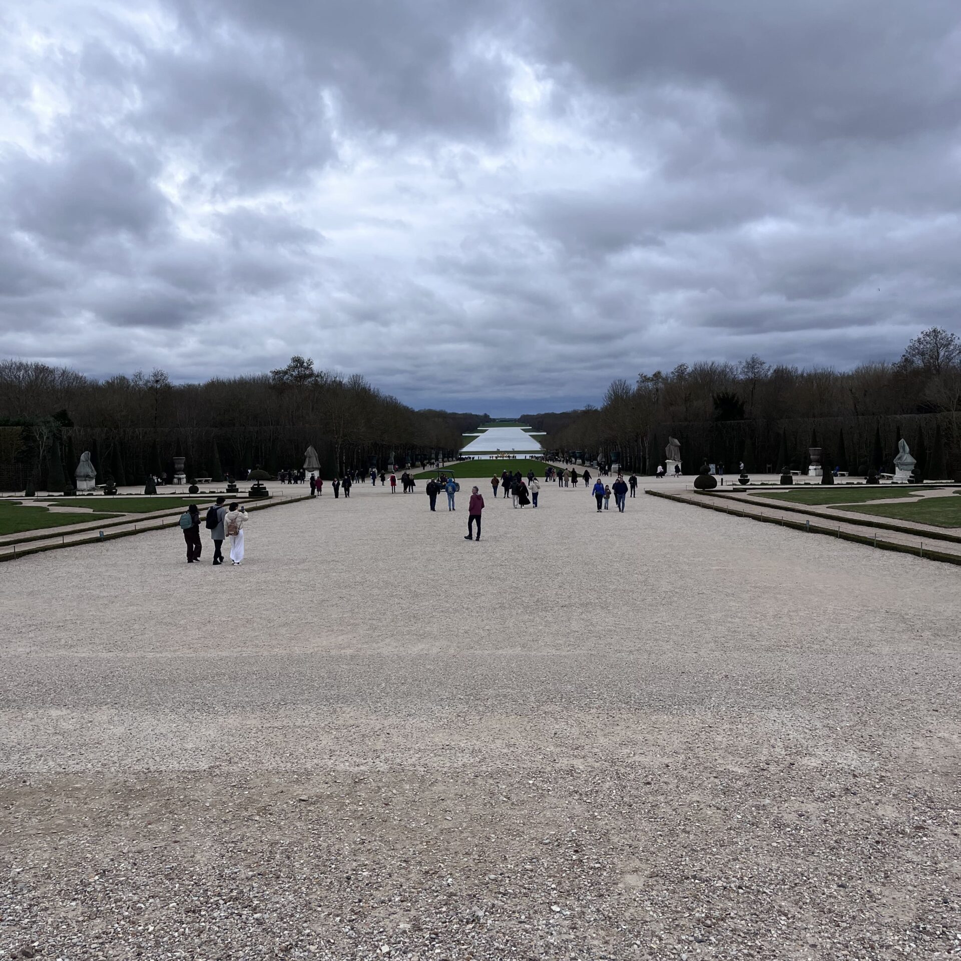 ヴェルサイユ宮殿の庭園