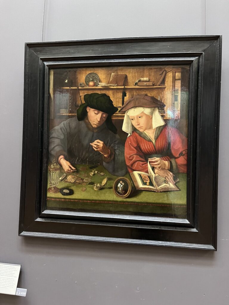 Quentin Matsys 『両替商とその妻』