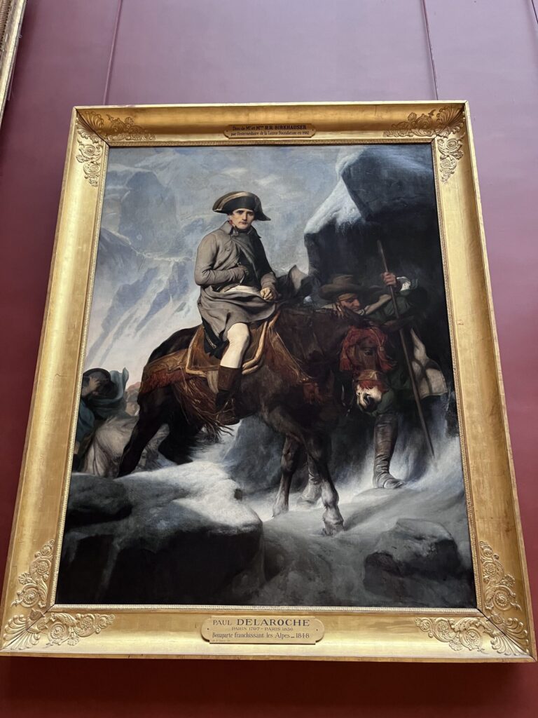 Paul Delaroche "Bonaparte Crossing the Alps"