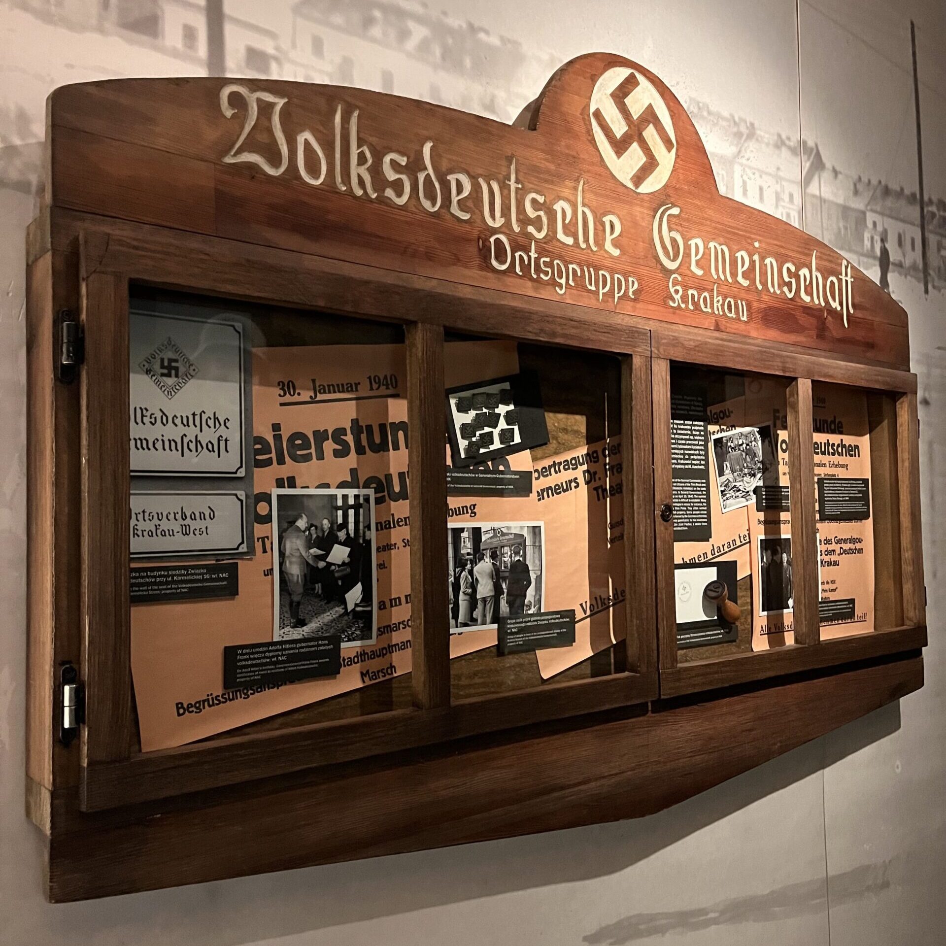 ナチスのプロパガンダのための掲示板