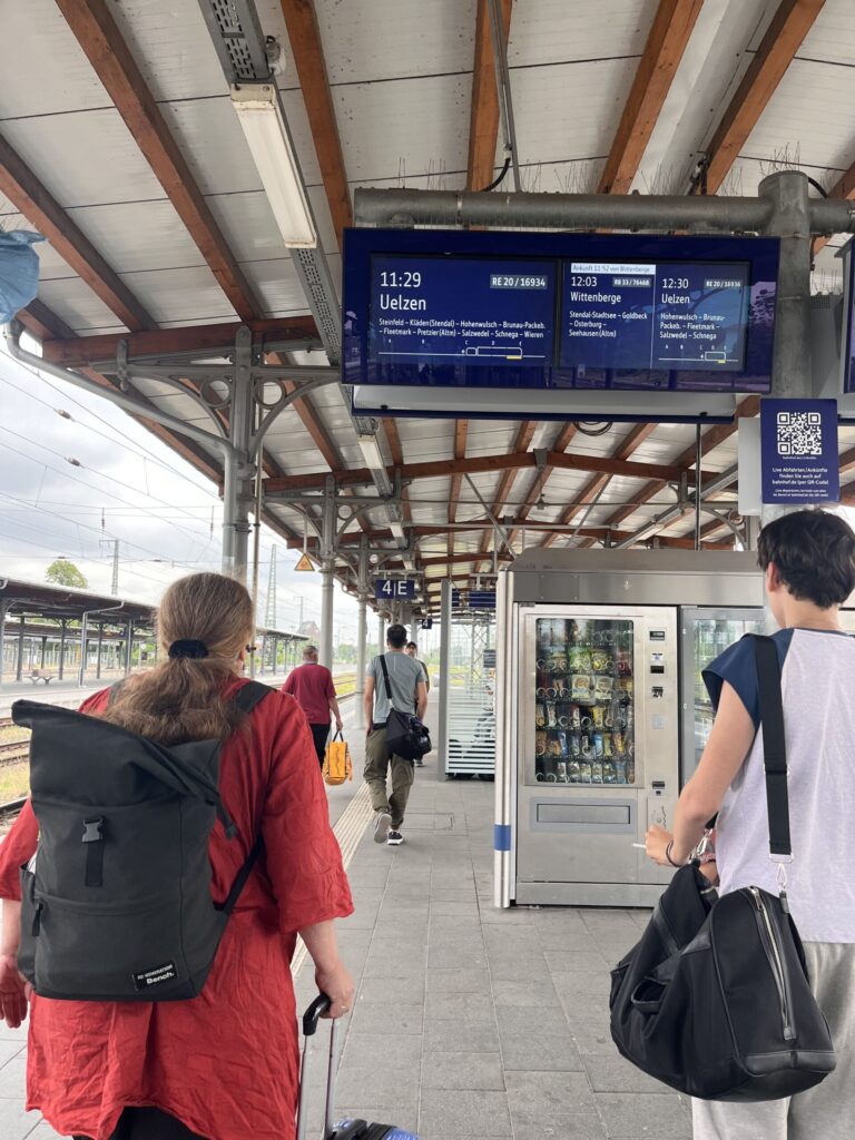 駅のホーム