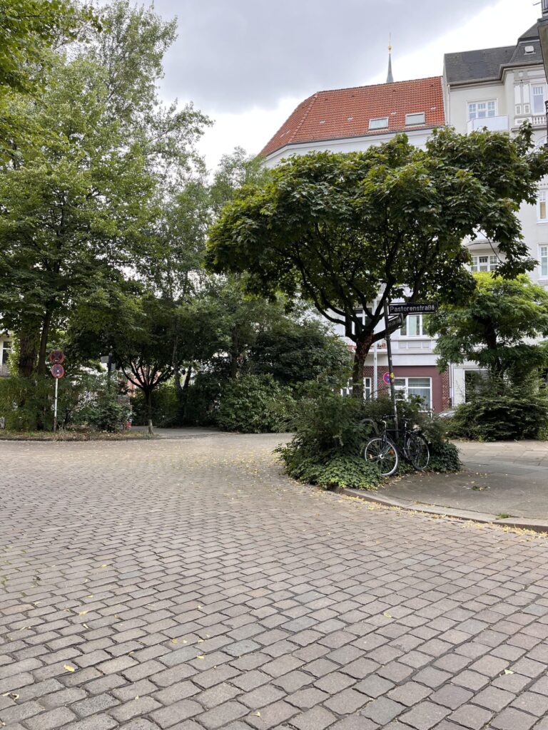 住宅街の通り